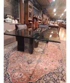 TABLE EN VERRE