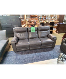SALON CUIR 3/2 RELAX ELECTRIQUES 