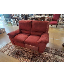 CANAPE 2 PLACES 1X RELAX MANUEL 