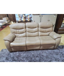 SALON 3/1/1 CUIR AVEC 2 RELAX ELECTRIQUES 