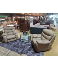 SALON 3/1/1 CUIR AVEC 2 RELAX ELECTRIQUES 