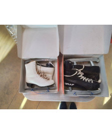 DECORATION PATIN A GLACE VINTAGE 