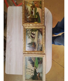 PAINTURE A L’HUILE SIGNÉE 