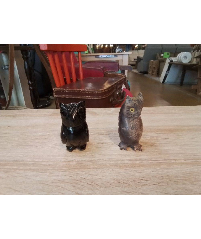 MINI HIBOUX EN PIERRE