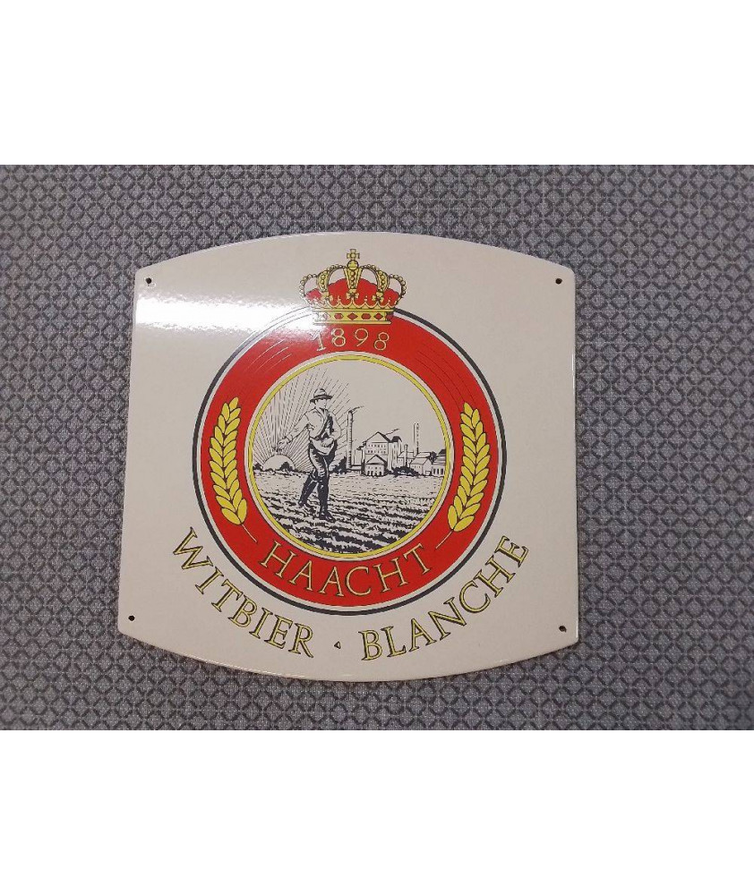 PLAQUE EMAILLEE HAACHT