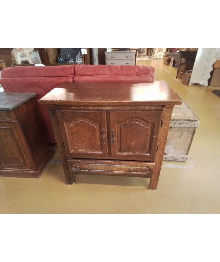 PETIT MEUBLE D’APPOINT 2PORTES 1 TIROIR