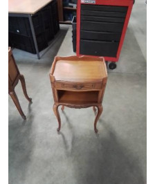 CHEVET 1 TIROIR 1 NICHE STYLE LOUIS XV 