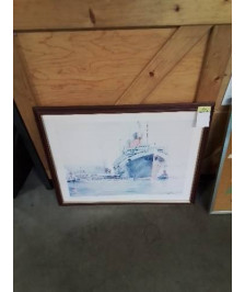 GRAVURE FRENCH LINE PARIS ALBERT SEBILLE (1874-1953)