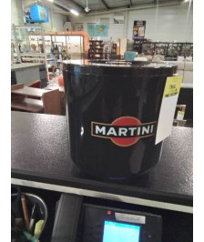 SEAU A GLACE RÉSINE NOIR MARTINI