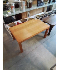 TABLE BASSE RECTANGULAIRE BOIS CLAIR