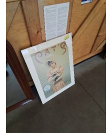 CADRE AFFICHE CAT’S 