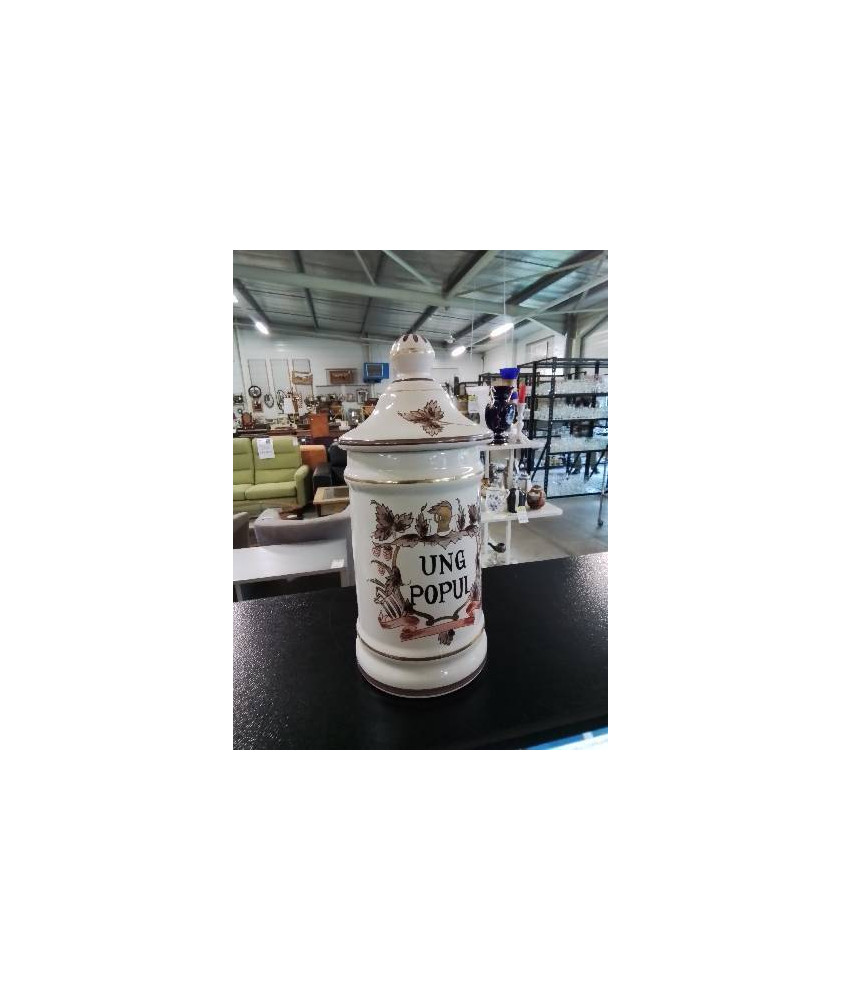 POT A PHARMACIE PORCELAINE DE PARIS 
