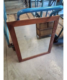 MIROIR RECTANGULAIRE BOIS 