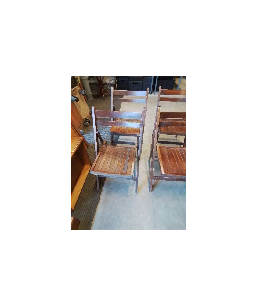 CHAISE PLIANTE BOIS