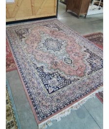 TAPIS VIEUX ROSE VERT ECRU 290X200CM