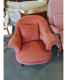 CRAPAUD  TISSU ORANGÉ 