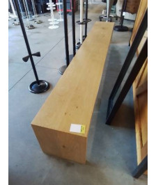 BANC CHÊNE CLAIR 280CM