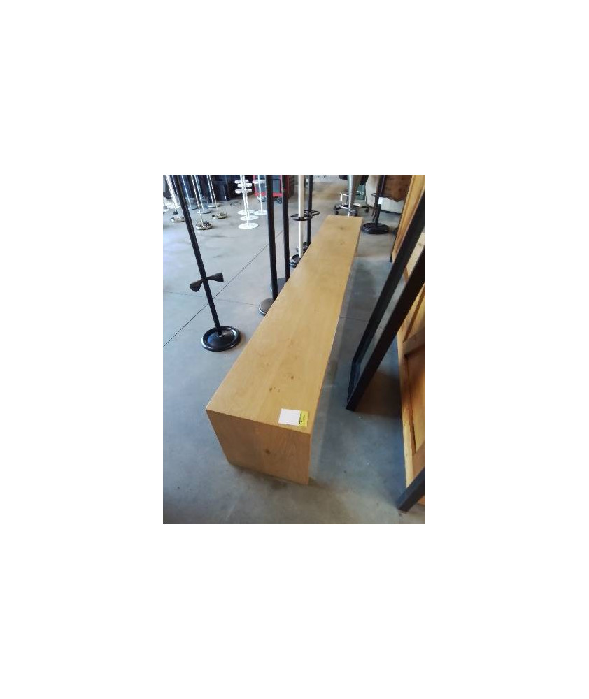 BANC CHÊNE CLAIR 280CM