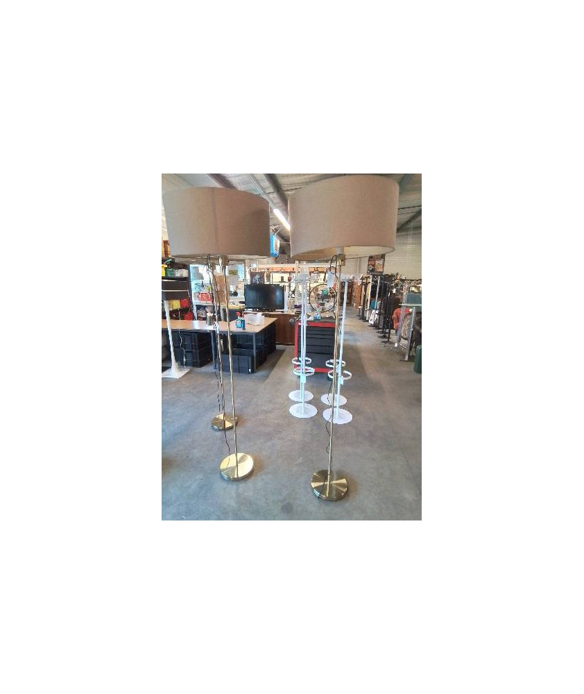 LAMPADAIRE MÉTAL DORE FLUGBONO