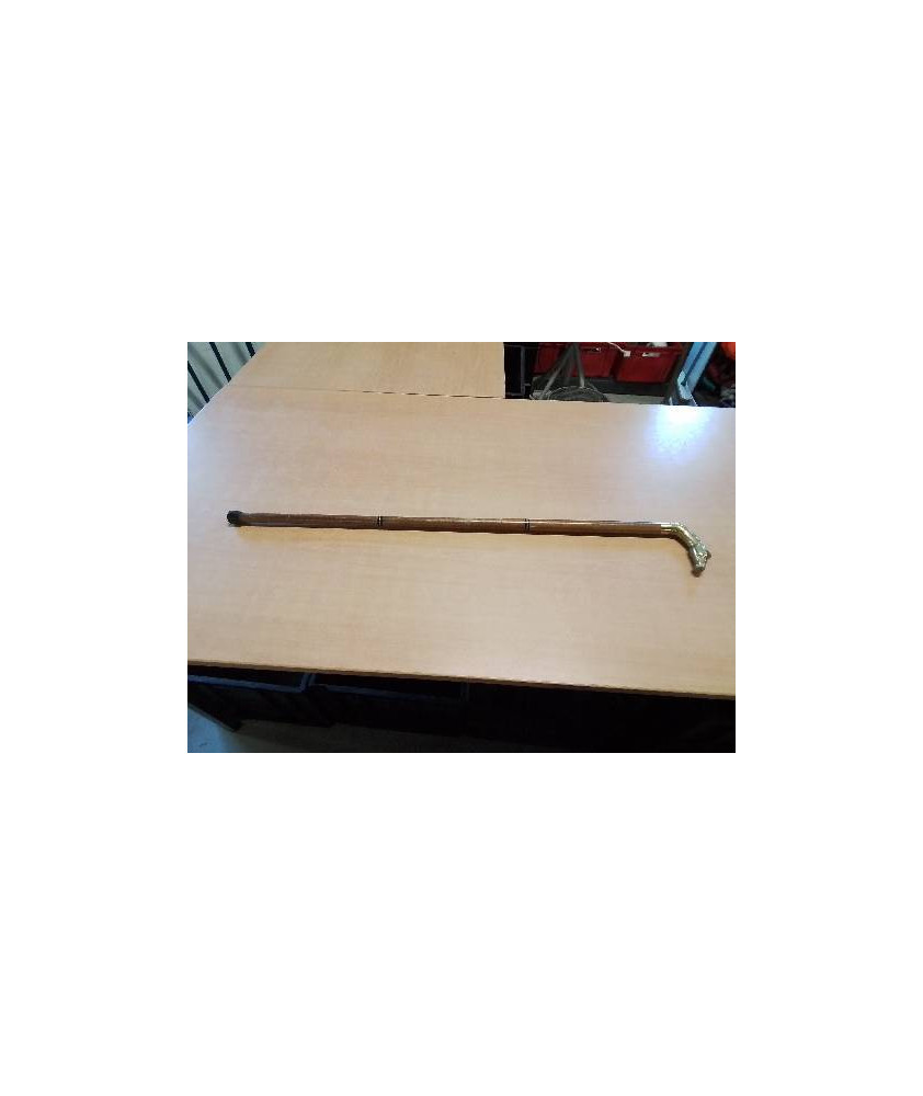 CANNE BOIS POMMEAU AU CHEVAL