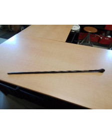 CANNE BOIS NOIRCI ET METAL  NAPOLÉON III