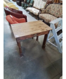 BUREAU STYLE EMPIRE RECTANGULAIRE A COLONNES 1 TIROIRS 