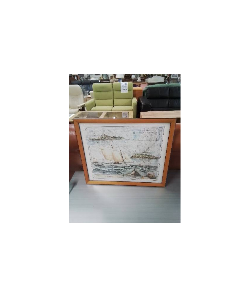 GRAVURE CÔTE NORD DE FRANCE DE CANCALE A GRANVILLE