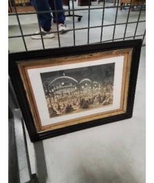 LITHOGRAPHIE LE BAL MABILE A.PROVOST XIXE