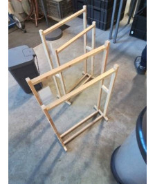 SÈCHE SERVIETTES BOIS CLAIR 