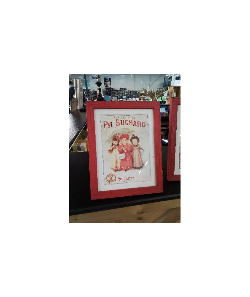 CADRE PHOTO CHOCOLAT PH.SUCHARD 