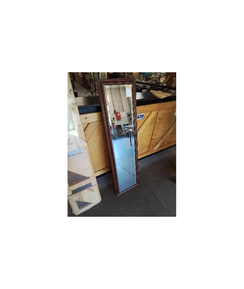 MIROIR RECTANGULAIRE BOIS MOULURÉ 39X141