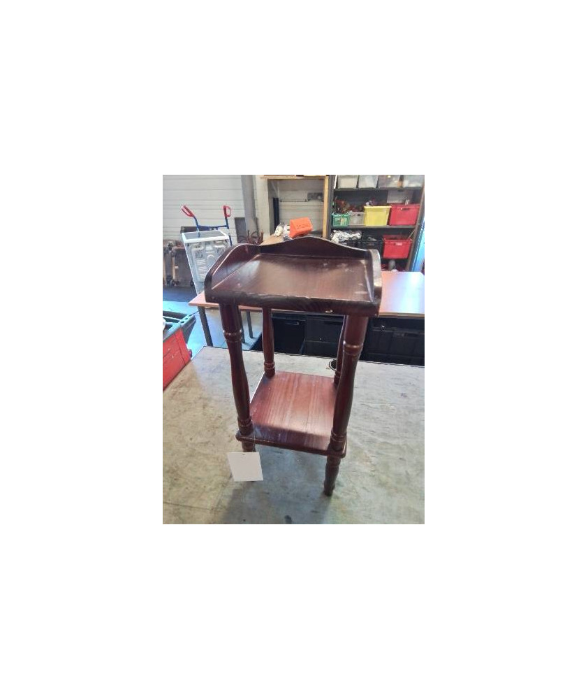 PORTE PLANTE BOIS A COLONNES 