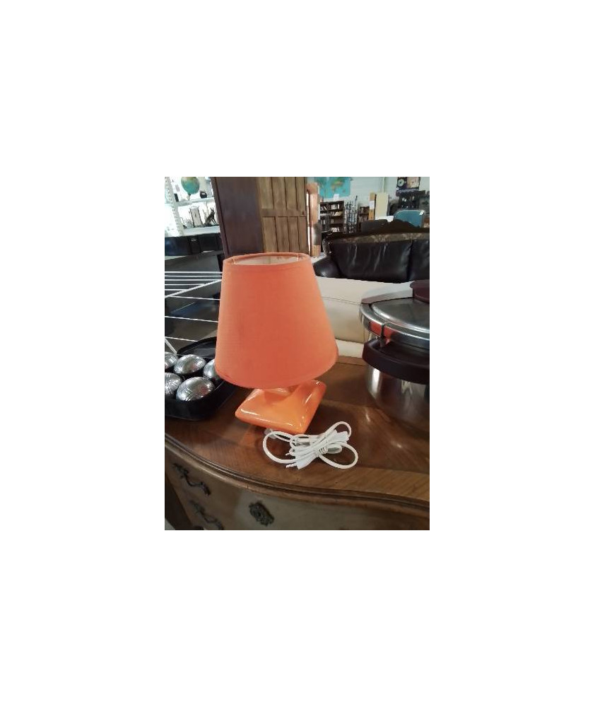 LAMPE CÉRAMIQUE ORANGE AJ ORANGE 