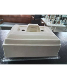 BEURRIER FRIGIBEUR VERRE ET CÉRAMIQUE MILIEU XXE