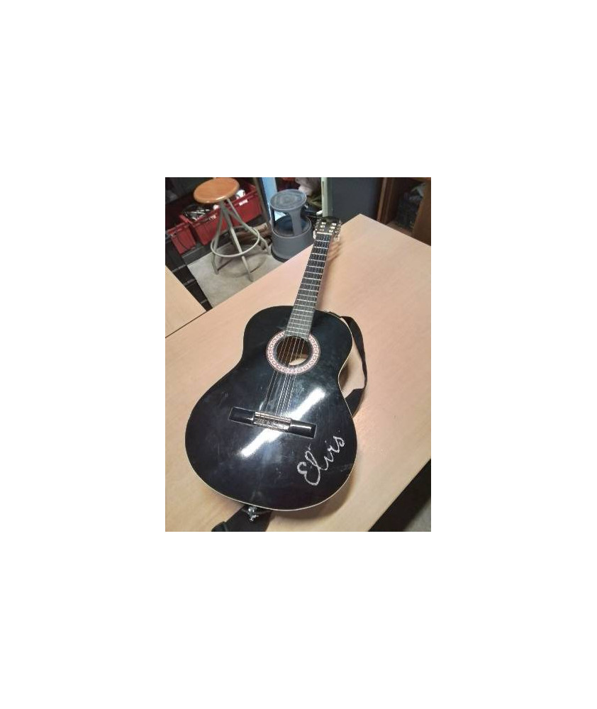 GUITARE ACOUSTIQUE XP NOIR AVEC HOUSSE