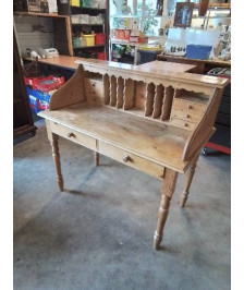 BUREAU A GRADIN PIN 8 TIROIRS 9 NICHES INTERIOR’S 