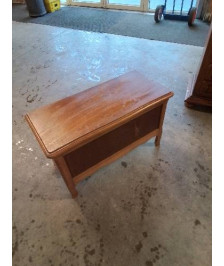 COFFRE BOIS CLAIR STYLE RÉGENCE 