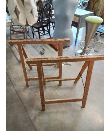 PAIRE DE TRETAUX BOIS 