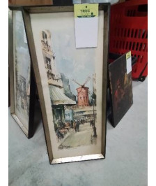 GRAVURE PARIS MOULIN ROUGE DELAUNE