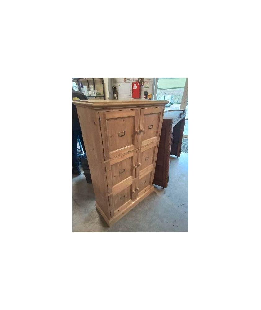 ARMOIRE 6 PORTES PIN INTERIOR’S 