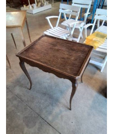 TABLE BASSE RECTANGULAIRE PIEDS GALBÉS STYLE RÉGENCE 