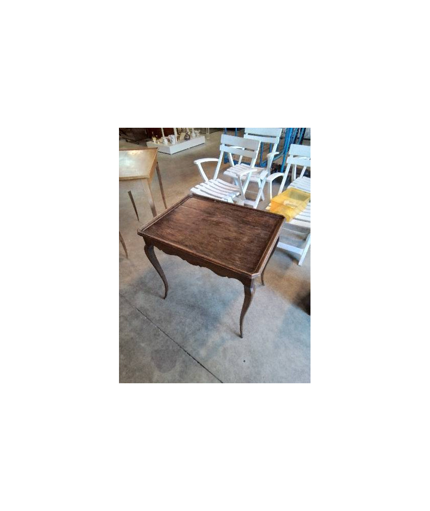 TABLE BASSE RECTANGULAIRE PIEDS GALBÉS STYLE RÉGENCE 