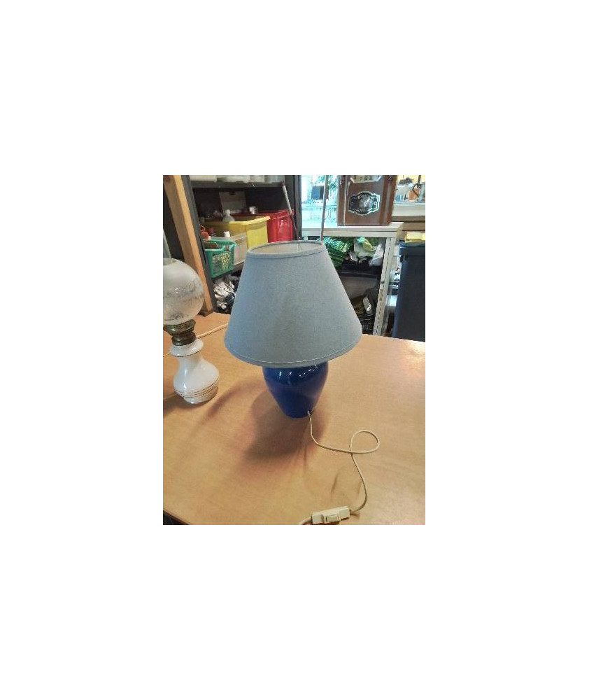LAMPE CÉRAMIQUE BLEU AJ BLEU