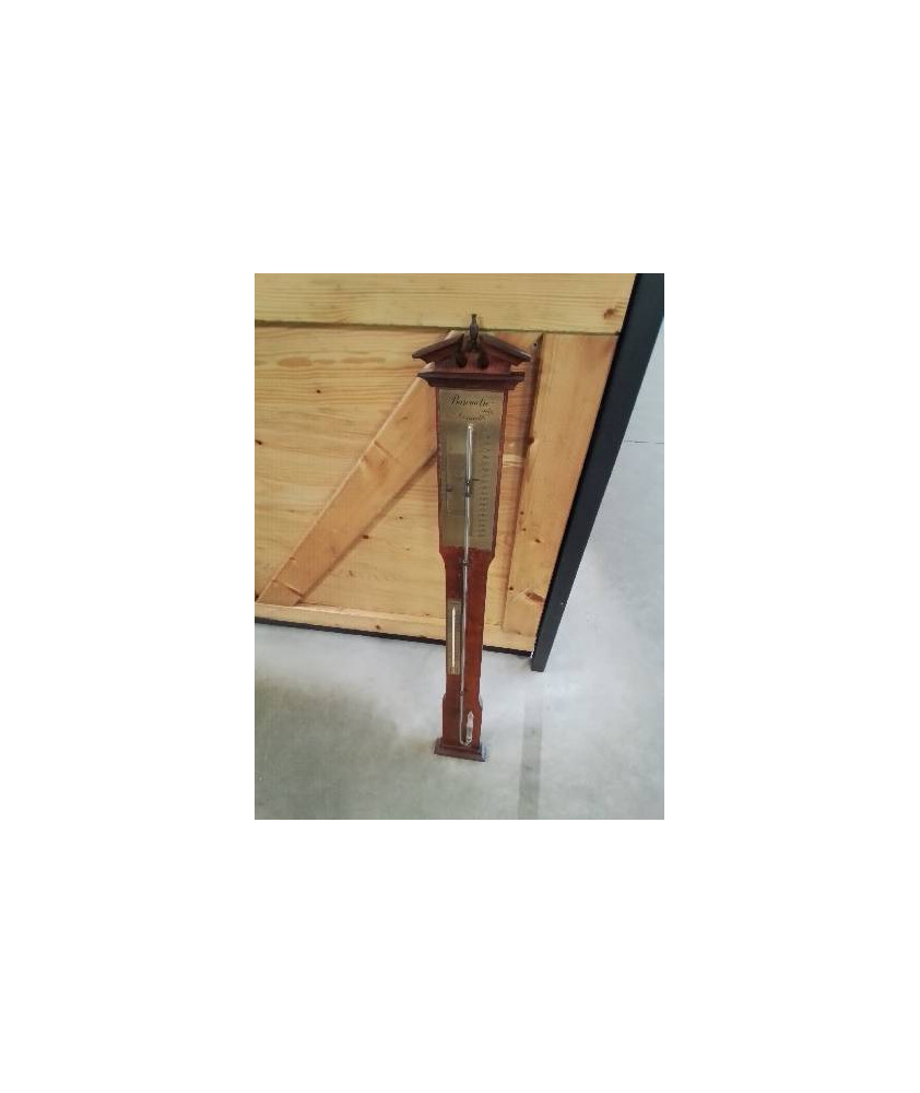 BAROMÈTRE SELON TORRICELLI BOIS 