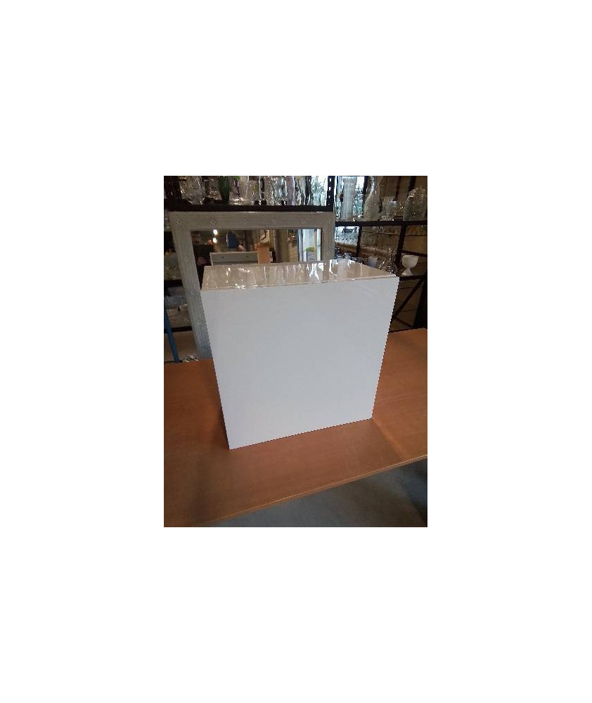 MEUBLE MURAL BOIS BLANC LAQUÉ 