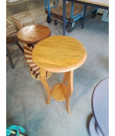 SELLETTE HAUTE RONDE BOIS CLAIR 