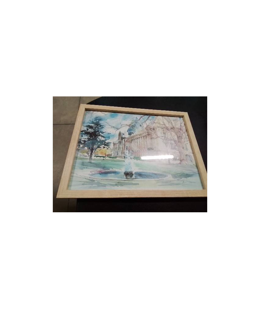 GRAVURE LE PETIT PALAIS ANDRE OLSUFIEV 1939