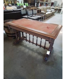 TABLE DE MILIEU A PORTIQUE STYLE RENAISSANCE FIN XIXE 