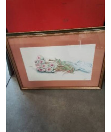 DESSIN BOUQUET DE ROSES