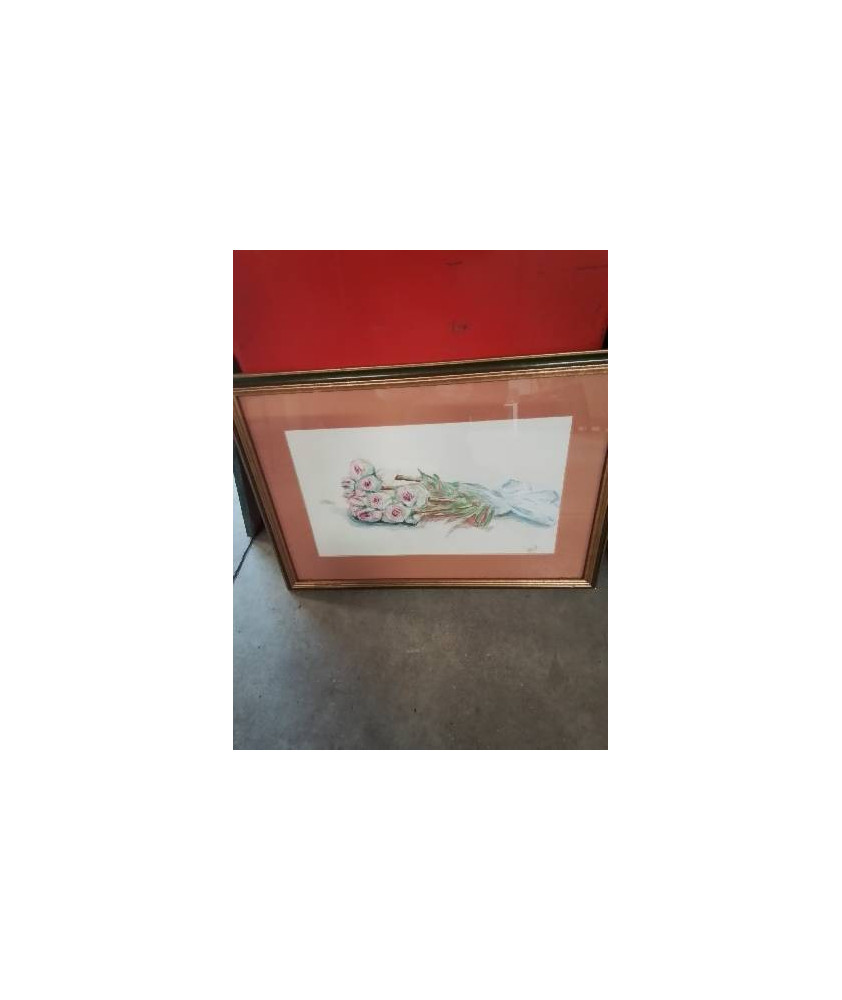 DESSIN BOUQUET DE ROSES